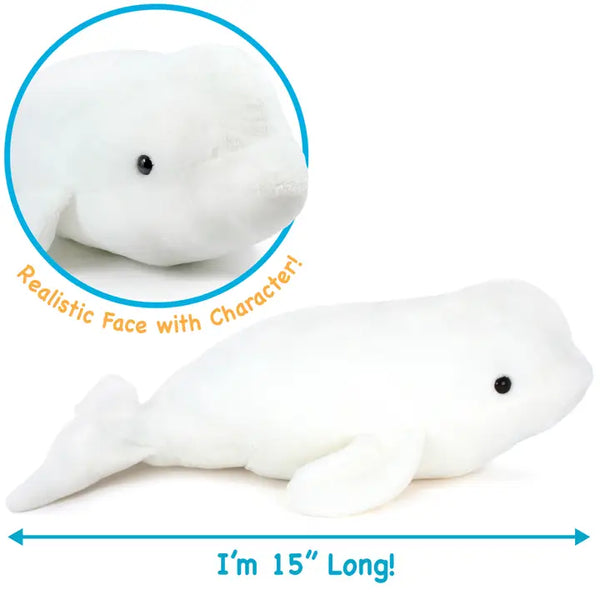 Beluga Whale Plushie