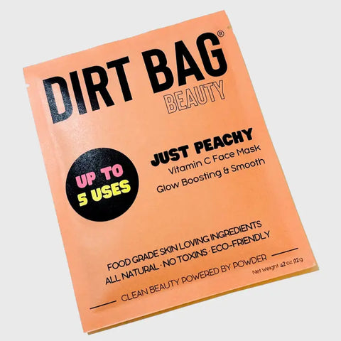 Dirt Bag Just Peachy Face Mask