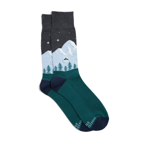 Socks that Protect National Parks - Mountains