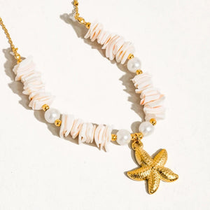 Sea Star & Shell Necklace