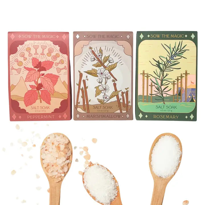 Marshmallow Tarot Bath Salt Soak