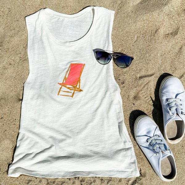 Beach Chair Muscle Tank