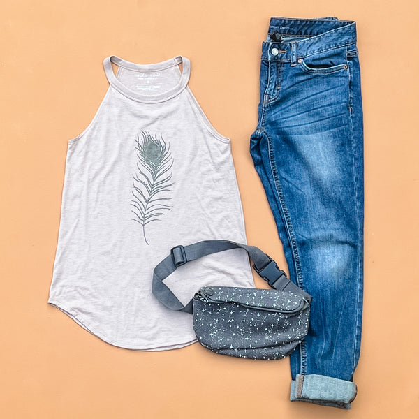 Feather Halter Tank