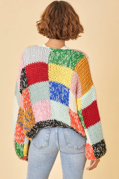 Carnival Colorblock Cardigan