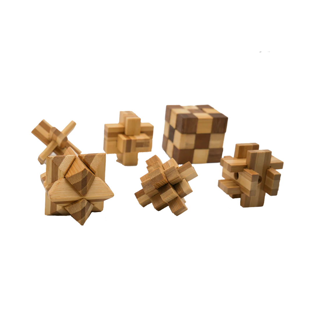 Project Genius - Eco Wood Puzzle Set