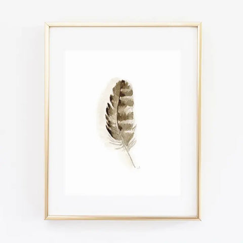 Feather Art Print