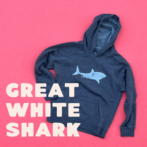 Great White Shark Kids Hoodie