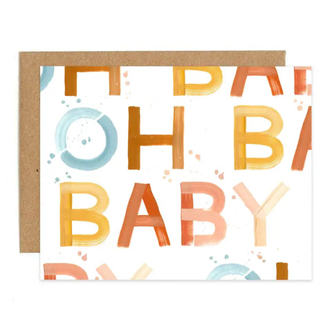 Oh Baby Greeting Card