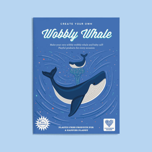 Wobbly Whale Origami Kit