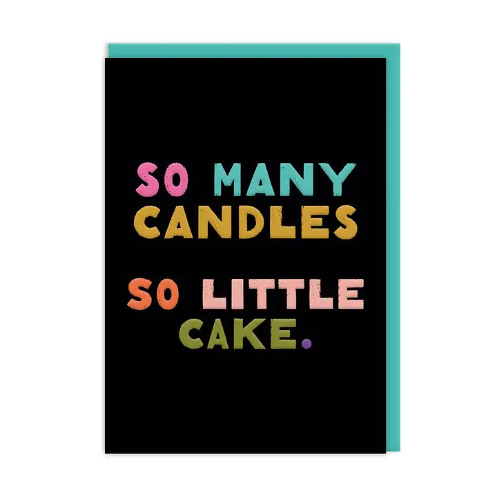 So Many Candles Card