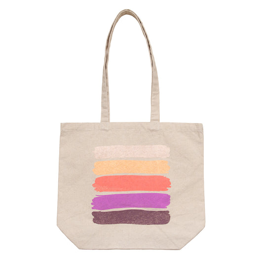 Chroma Tote Bag - Warm Hues