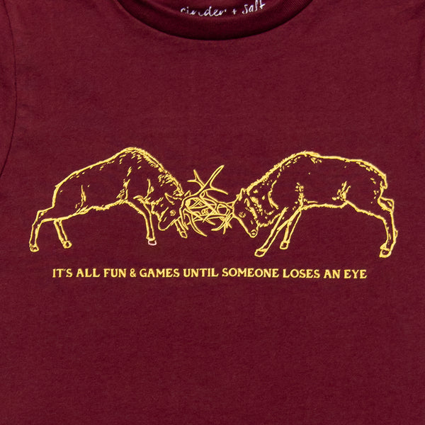 Fun & Games Elk Kids Tee