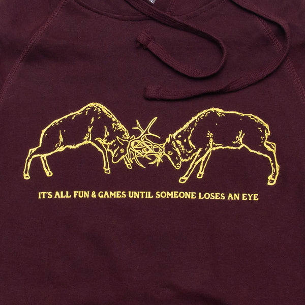 Fun & Games Sparring Elk Hoodie