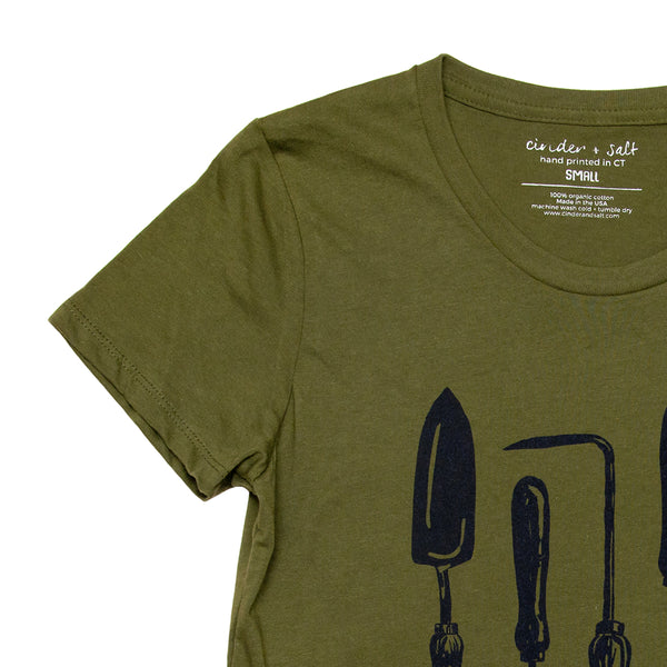 Garden Tools Ladies Eco Tee