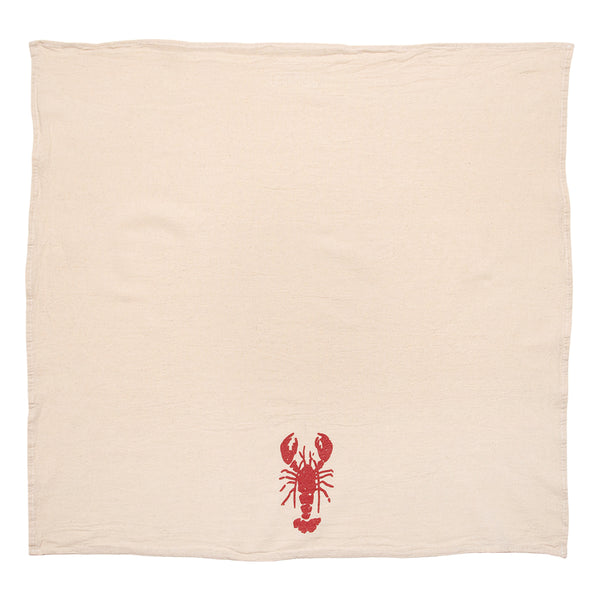 Lobster Tea Towel - Red