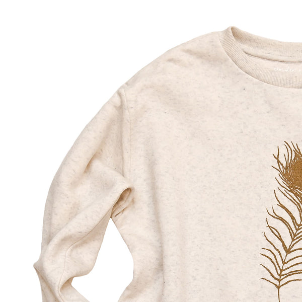 Feather Hi-Lo Sweatshirt