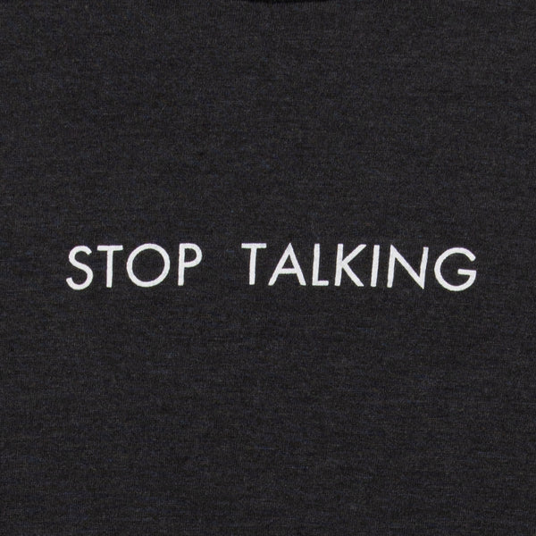 Stop Talking Drape Tee