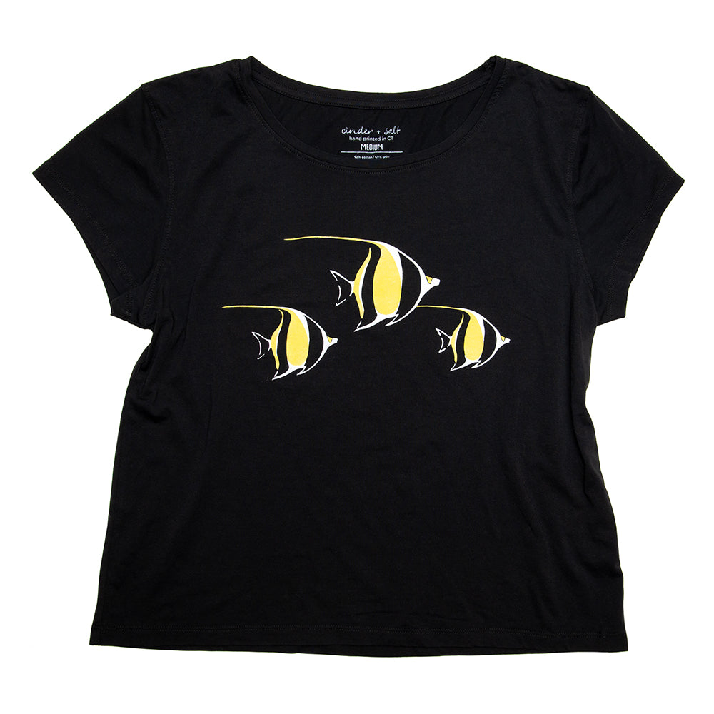 Tropical Fish Boxy Tee