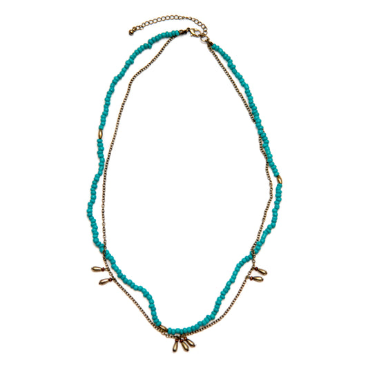 Turquoise Layering Necklace