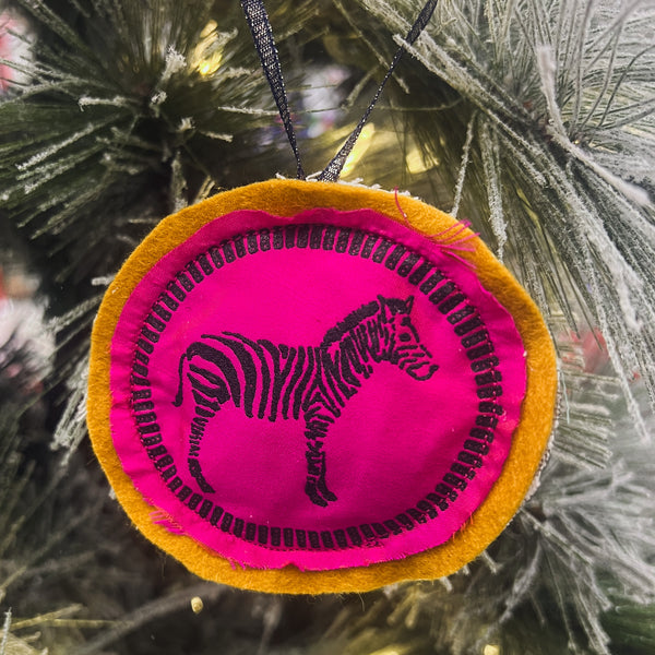 Zebra Ornament