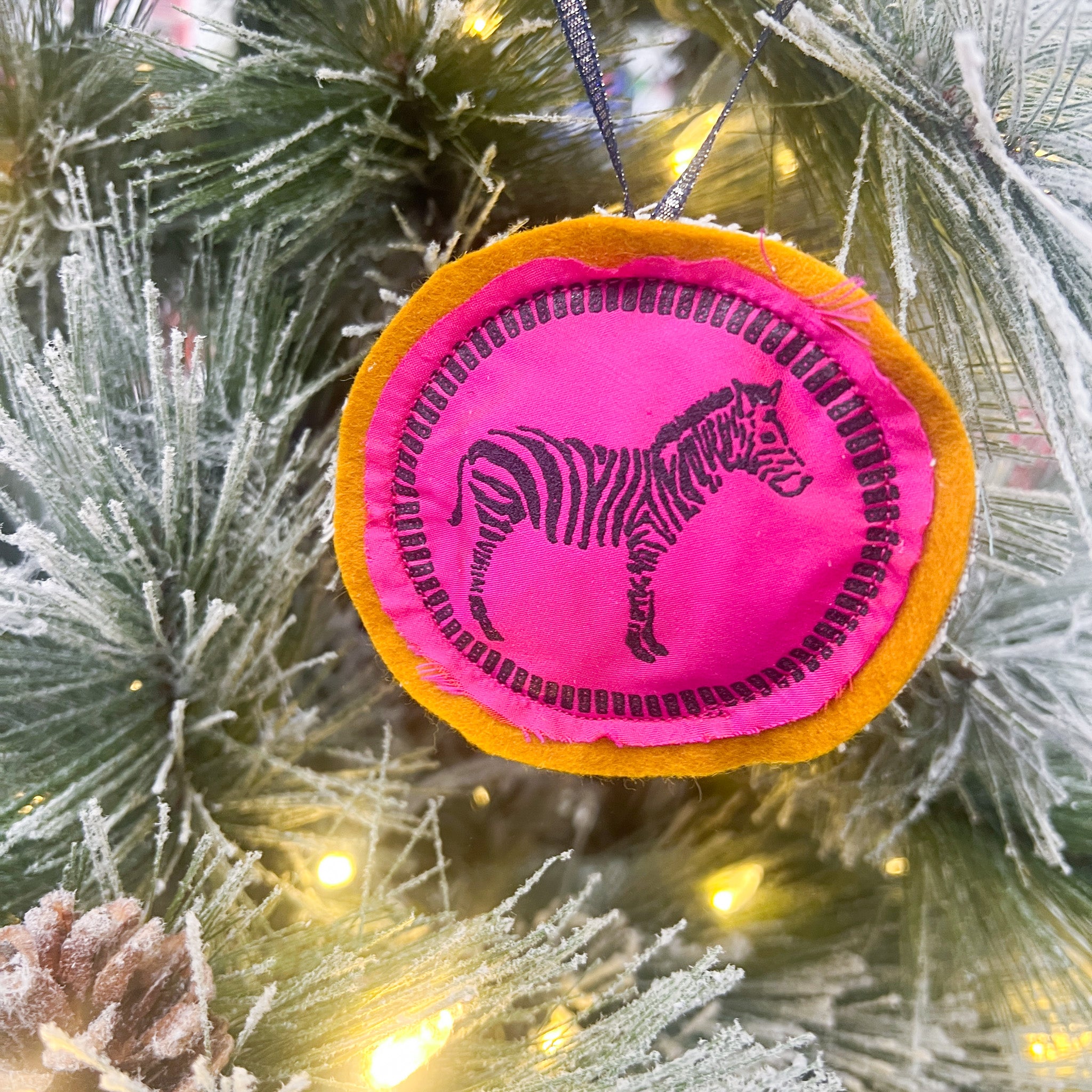 Zebra Ornament