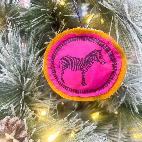 Zebra Ornament