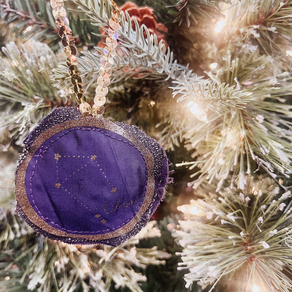 Cancer Zodiac Plushie Ornament