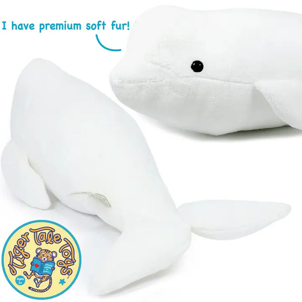 Beluga Whale Plushie