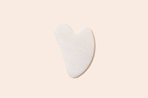 White Jade Gua Sha Facial Stone