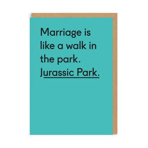 Jurassic Park Card