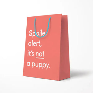 Not a Puppy Gift Bag