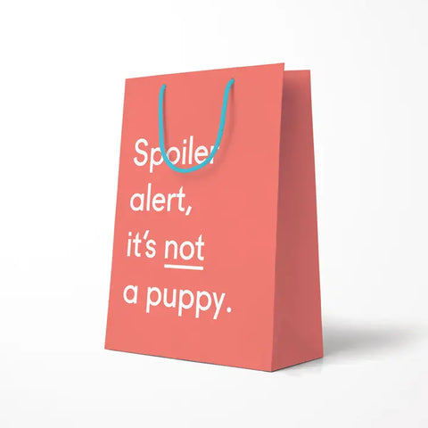 Not a Puppy Gift Bag