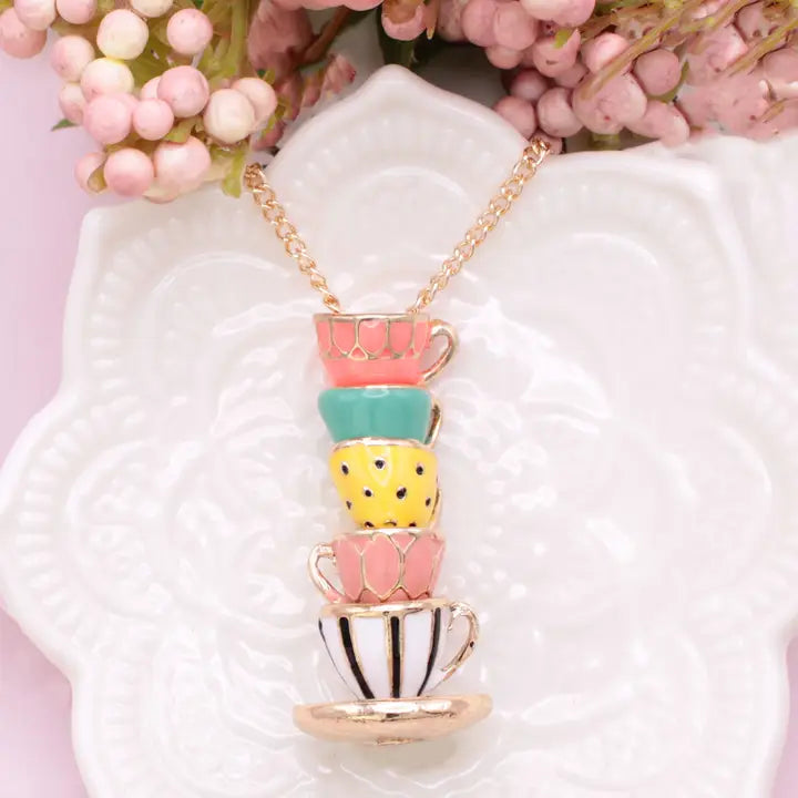 Teacup Necklace