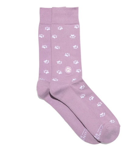 Socks that Save Dogs - Purple